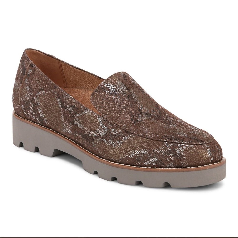 Snake Print Vionic Kensley Loafers
